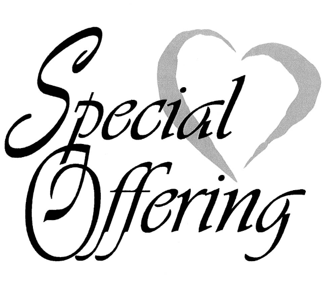 *Donations/Tithes/Offerings (Donaciones/diezmos/ofrendas)
