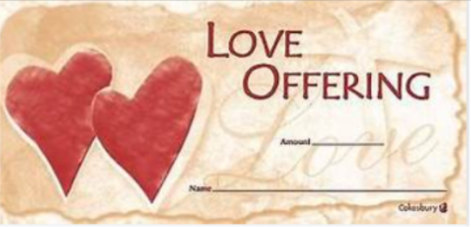 *Donations/Tithes/Offerings (Donaciones/diezmos/ofrendas)